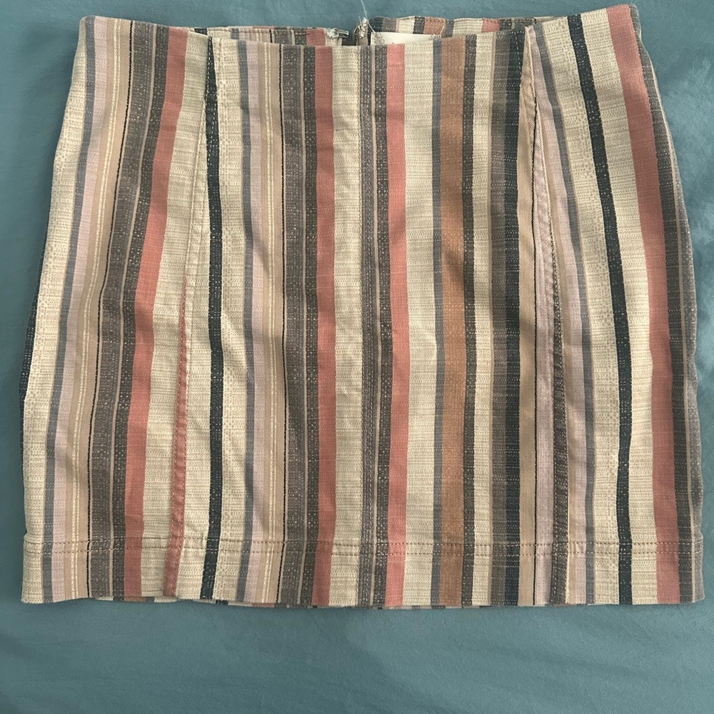 Altar'd State Striped Multicolor Women's Skirt